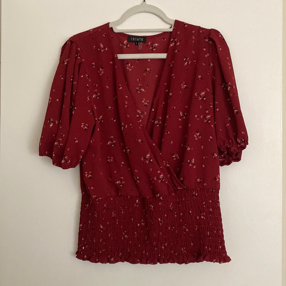 NWOT Red Blouse by 1.STATE